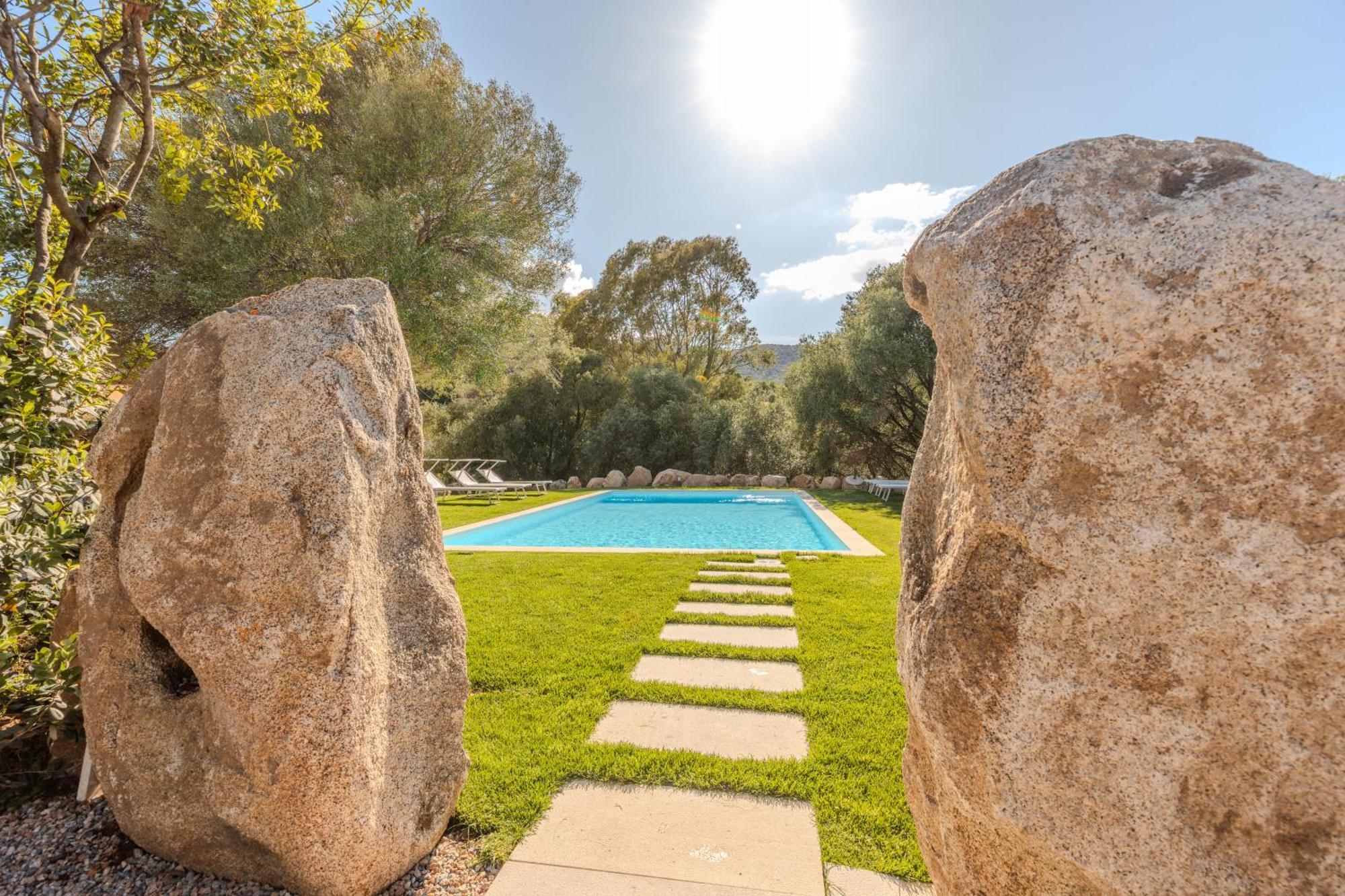 Ferienwohnung Stazzo San Teodoro Il Ginepro Piscina Condivisa Exterior foto